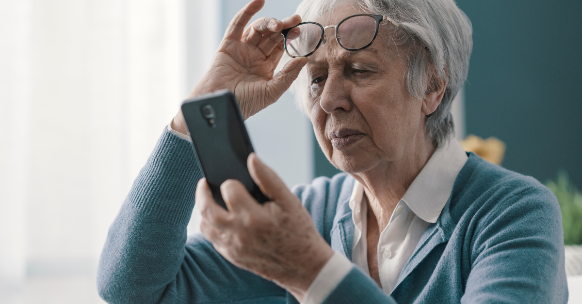 Vision-Cognition Link in senior health